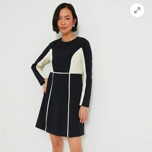 NWT Blue and Navy Evie Dress